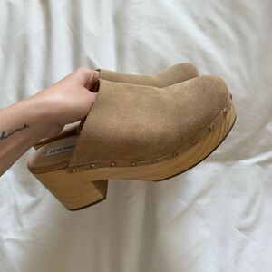 Steve Madden Suede Clogs